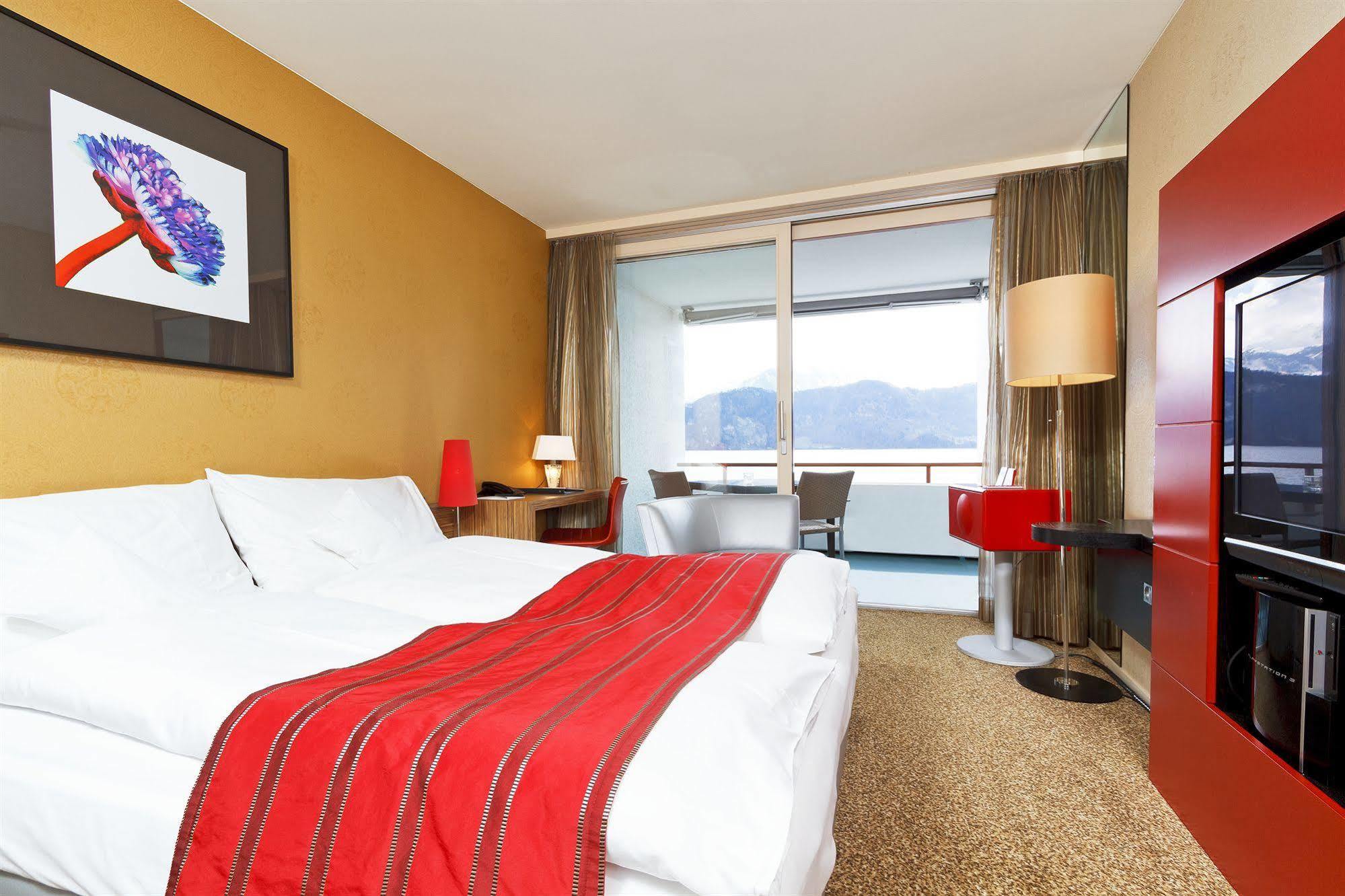 Post Hotel Weggis Luaran gambar